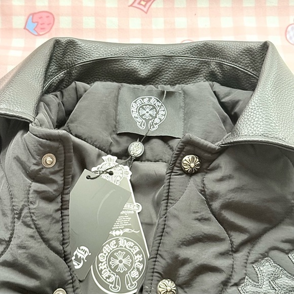 Chrome Hearts Black Quilted Jacket - Picture 5 of 9